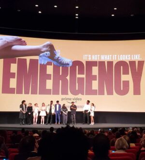 Danielle Fishel Instagram - GO SEE EMERGENCY TODAY! It's in theaters for a week and then you can watch it on Amazon next week, 5/27. Such a smart, funny, poignant, and heartfelt movie. I was blown away and haven't stopped thinking about it! 

Makeup: @julie4makeup 
Hair: @_hairbylaurie 
Styling: @lil_mimster