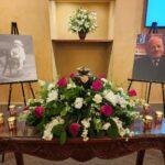 Danielle Fishel Instagram - My family said our final goodbyes to our most beloved Papa Joe yesterday. He was 99 (and a half!) years old and went peacefully in his sleep on the morning of March 4th. Hard to ask for much more than that. I shared a story at the service yesterday that I wanted to share with all of you. My 3.5 year old son Adler had a wonderful relationship with Papa (and my youngest son gets his middle name, Joseph, from him) and would often pretend to be Papa when we make believe play. In those times, Adler would hunch over and ask for help walking and call for his cane. "Help me, I'm Papa" he would say as he bent over and held one of our hands in one of his and the other hand pretended to use a cane while walking across the room. He played Papa this way dozens of times over the years but the day after Papa died, that changed for the first time. We hadn't told Adler that Papa had passed or explained anything about death to him and on Sunday night, March 5th we were putting Adler to bed when he said "Daddy, put my fireman's hat on. You be a fireman and I'm Papa. Save me from a fire." Jensen went to get Adler fireman's hat and I said "okay, Papa! Do you have your cane?" And Adler looked down at his arms and his body and in his sweet little voice said "No, Mommy. My boo boos are all better now! I don't need my cane. I can walk!" Jensen and I shot each other a look and I repeated, "Are you sure you don't have your cane?" Adler said, "nope. All better now." We miss you Papa but I'm happy you're all better now. Thank you for the message and please keep them coming. ❤️