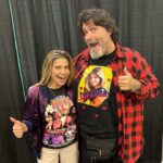 Danielle Fishel Instagram - TOPANGA & CACTUS The only thing cooler than these shirts are the fact that actress @daniellefishel and I are still friends almost 25 years after my guest role on “Boy Meets World”. I am always so happy to see Danielle at these events - along with her BMW co-stars Will Friedle, Rider Strong and Trina McGee Davis. Danielle wore her #HalloweenHavoc shirt because it featured both me and Vader - who was also a BMW guest star. Were you a Boy Meets World fan growing up? If so, what’s your favorite moment from the show? …have a nice day!