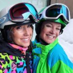 Danielle Savre Instagram - Epic besties trip!!!! 🏂 #girlstrip #snowbunnies❄🐰 #easterweekend❤️