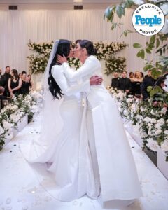 Daria Berenato Instagram - Daria Berenato and Toni Cassano have officially tied the knot! 💍 The WWE star and her fitness model fiancée said “I do” on Feb. 10 at The Legacy Castle in New Jersey — a sprawling venue that the brides joke was ironically quite big for their “intimate” ceremony — surrounded by 140 of their closest family and friends. And get this— the ceremony was officiated by Maria Menounos! Tap our bio link to learn all about their beautiful union. | 📷 : @alykuler_photography