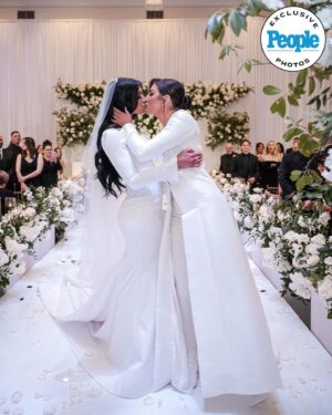 Daria Berenato Instagram - Daria Berenato and Toni Cassano have officially tied the knot! 💍 The WWE star and her fitness model fiancée said “I do” on Feb. 10 at The Legacy Castle in New Jersey — a sprawling venue that the brides joke was ironically quite big for their “intimate” ceremony — surrounded by 140 of their closest family and friends. And get this— the ceremony was officiated by Maria Menounos!

Tap our bio link to learn all about their beautiful union. | 📷 : @alykuler_photography