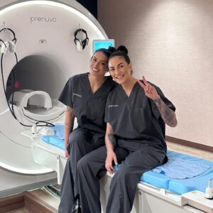 Daria Berenato Instagram - I think she wanted to make sure I was healthy before she married me 😜😜 Today we went into the city to get a @prenuvo scan after talking about doing it for months!  It’s the most innovative technology when it comes to being proactive about your health.  Now… we wait for the results 🤞🤞Use the link below to get a discount!  http://prenuvo.com/DARIA