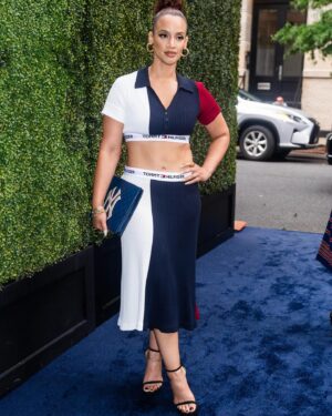 Dascha Polanco Instagram - Sunday Brunch  @tommyhilfiger  was a good time. Thank you. #Nyfw