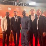 David Beckham Instagram - A special night back in Manchester with former team-mates, friends and family ❤️ Excited for the release of our 99 documentary on the 17th May 🎥 ⚽️ @primevideosport @studio99 @manchesterunited 🔴⚫️