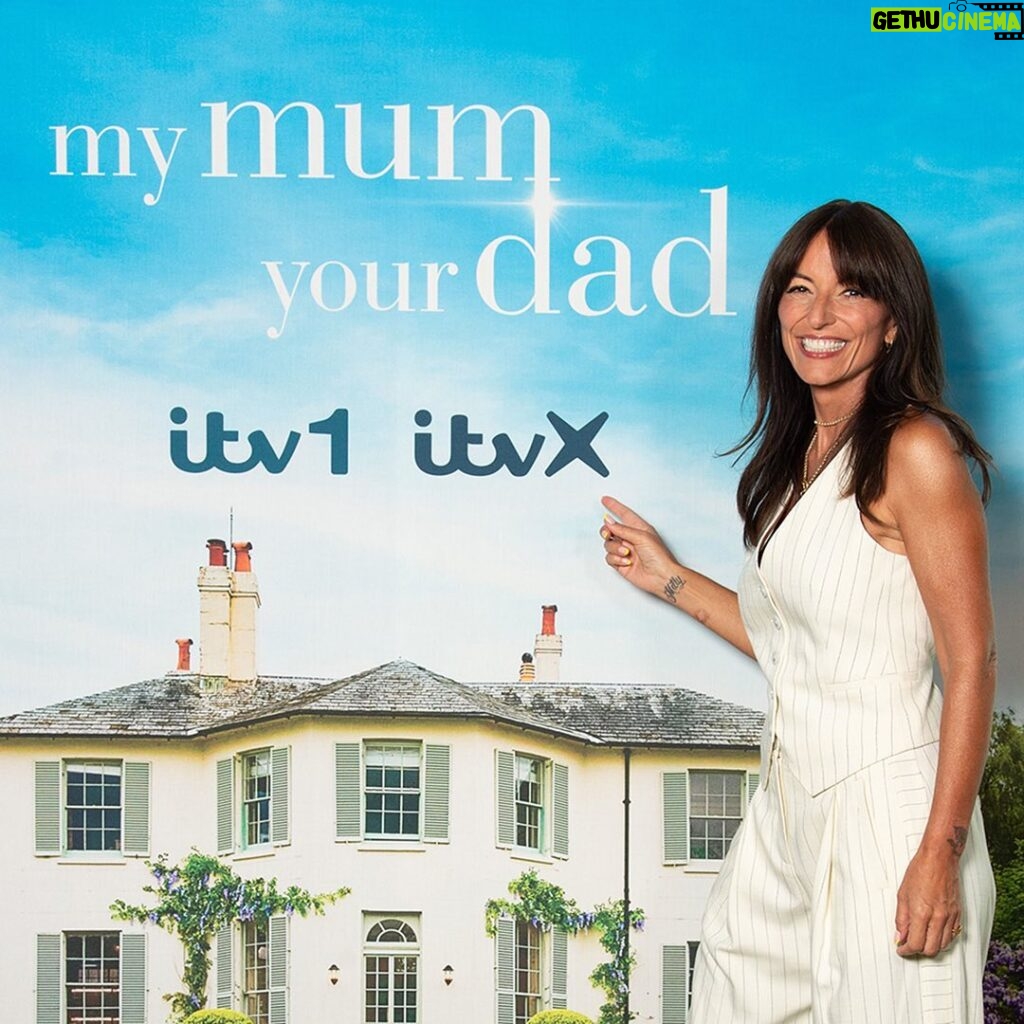 Davina McCall Instagram - Only nine days to go! 😍 #MyMumYourDadUK starts Monday 11th September at 9pm on ITV1 and @itvxofficial