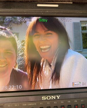 Davina McCall Instagram - Thanks for watching if you did !!! And thanks for all the feedback ..❤️ @mymumyourdaduk back  tonight same time … 9 pm @itv x two piece by @lagencefashion … hair @mdlondon ❤️ make up @cherylphelpsgardiner styling @abigailrosewhite first photo Harry Page x forgot to say x these epic shoes are @tamaramellon 😍