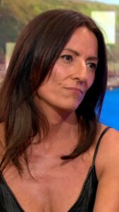 Davina McCall Instagram - “I can’t tell you how much that means!” @DavinaMcCall tells us why it’s important to have men involved in the conversation around menopause. #TheOneShow #iplayer