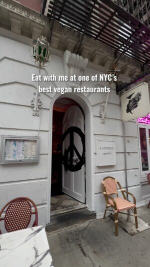 DeVore Ledridge Instagram - @ladybird_nyc you have my whole heart and stomach 💌 #veganfood #nyc #reels