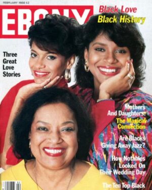 Debbie Allen Instagram - We got it from our mama! 💫💋 #TBT to Ma Turk, Lish, and I on the cover of @EbonyMagazine in 1988. Celebrating #MothersDay All Week Long! ❤️