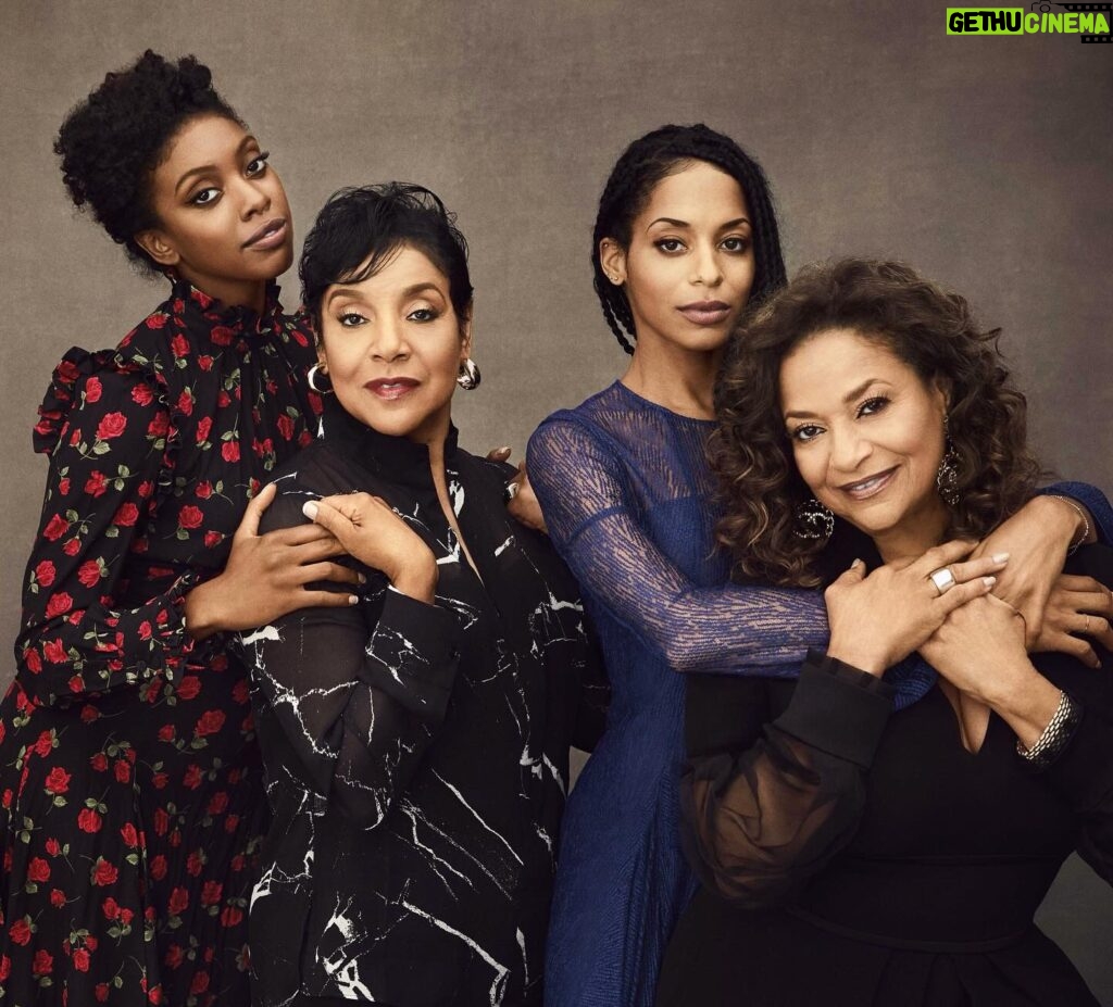 Debbie Allen Instagram - “Here’s to Strong Women. May we know them. May we be them. May we raise them.” 💫 Reflecting on My Tribe this #WomensHistoryMonth ❤️ Love you endlessly @msviviannichole , @phyliciarashad , and @dolabunny 💋 • • • • #womenshistorymonth #womenempowerment #womensupportingwomen #womenshistory #daughters #sisterlove