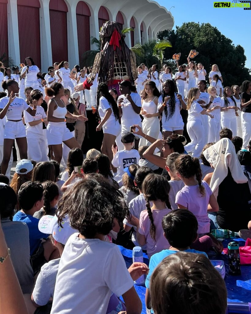 Debbie Allen Instagram - Today’s #WalkWithAmal at The Queen of The Monarch Parade was PHENOMENAL ✨💫 Thank you to the Wallis Annenberg Center for the Performing Arts, Mayor James T. Butts, The City of Inglewood and all of the many organizations involved! ✨Debbie Allen Dance Academy ✨Champs Charter High School for the Arts ✨Crossroads School for Arts & Sciences ✨Morningside High School ✨LA Gymnastics ✨Dorsey High School ✨Brentwood School ✨Mirman School ✨Amazing Grace Conservatory ✨Archer School for Girls ✨Audubon Middle School ✨Gabriella Charter School ✨Hamilton High School ✨Tomlin Dance Academy ✨ Carver Middle School