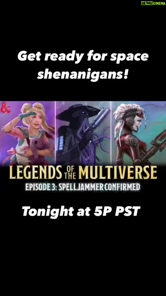Deborah Ann Woll Instagram - The space adventure continues with DM @brennanleemulligan guest player @quiddie and cast @missginadarling @bdavewalters @meagankenreck @toddkenreck and yours truly. Find us on D&D Wizards twitch and YouTube. #spelljammer #dndlotm #dnd