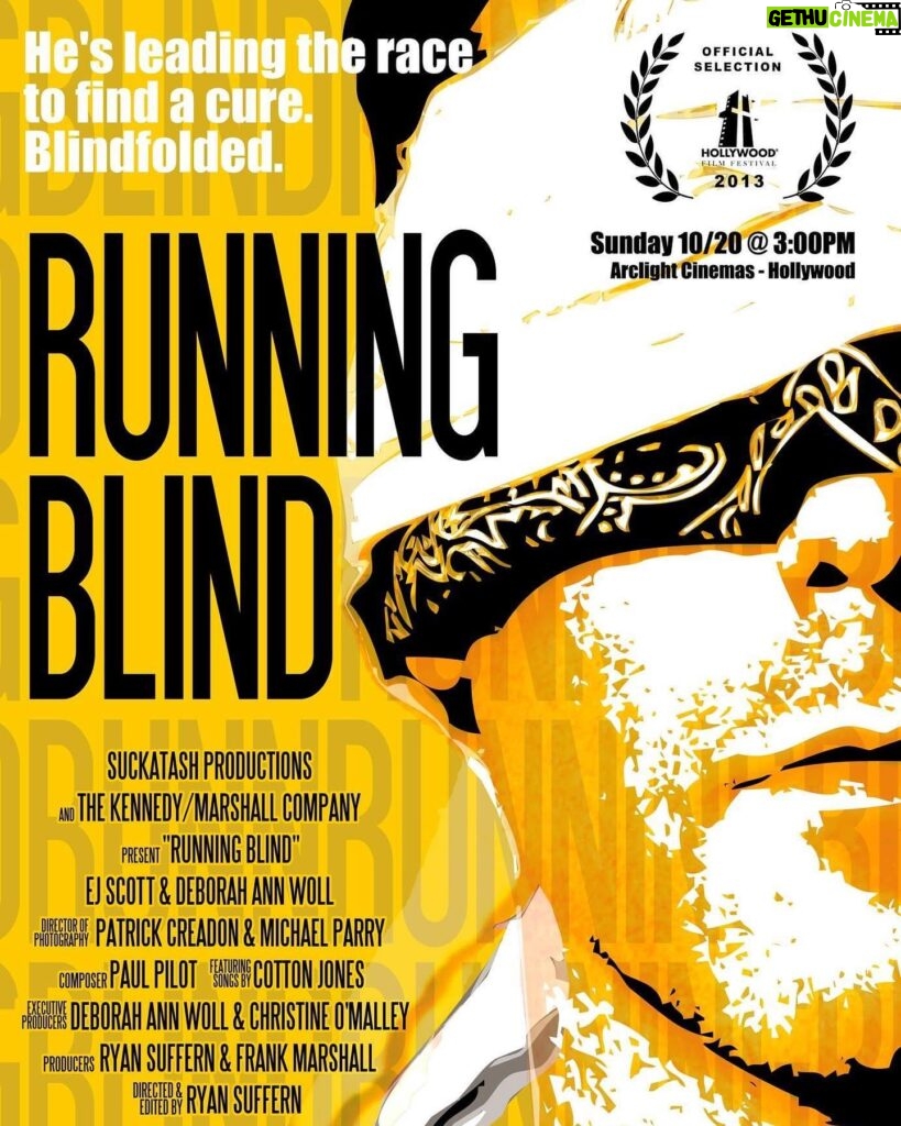 Deborah Ann Woll Instagram - 10 years ago! @runningblindmov ! Directed by @suckatash , produced by Frank Marshall @ledoctor and myself. About my husband @ejscott1106 and his fight against his blindness while running 12 marathons in one year. This short film is not currently available anywhere, but we hope to change that soon. @fightblindness @curechm