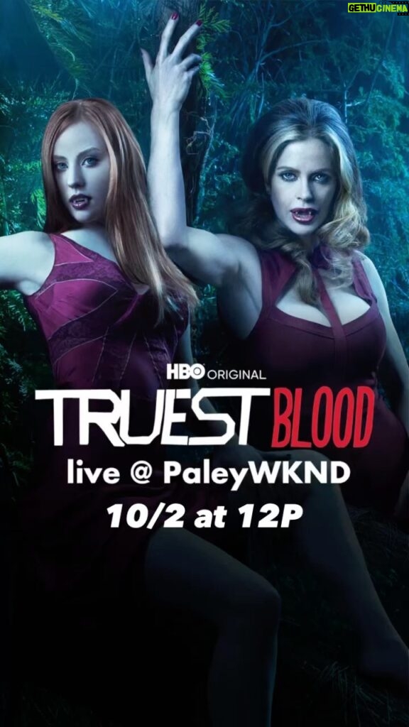 Deborah Ann Woll Instagram - Truest Blood is coming back for season 2, but that’s not all! @IamKristinBauer & I will be recording live in NYC at PaleyWKND on 10/2 at 12 pm. If you’re dying to ask a question, drop it in the thread below and we may just sink our teeth into it. Details available at paleywknd.org hope to see you there!