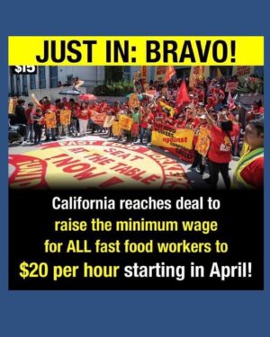 Debra Messing Instagram - Happy Wednesday! These stories brightened my day. I love seeing reminders that there are good things happening in the world so I wanted to share!

💵 500,000 will get a raise! Labor groups and fast-food companies in California have reached an agreement that will pave the way for workers in the industry to receive a minimum wage of $20 per hour. @occupydemocrats 

🙌🏻 Ecuadorans have voted to stop an oil drilling project in an Amazon reserve, according to the results of a referendum hailed as a historic example of climate democracy. The "Yes" vote to halt exploitation of an oil block in the Yasuni National Park, one of the most diverse biospheres in the world, won by 59 percent, with 98 percent of votes tallied. Via @dreamworldprogram @cbsnews

🇳🇴 Public universities in Norway allow any student, from anywhere in the world, to attend free of charge. This is why many international students pick Norway as their study abroad destination. @officialmbf

#goodnews #freecollege #climatejustice #livingwage