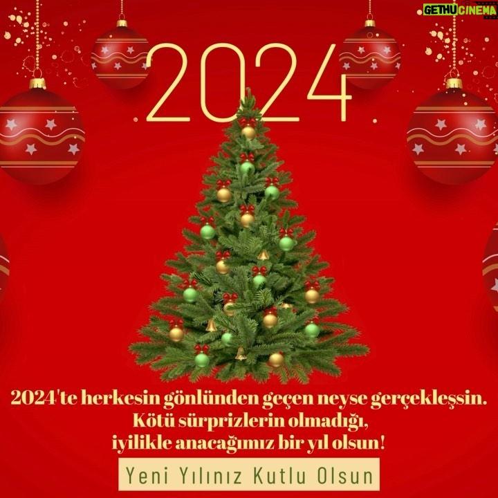 Demet Akbağ Instagram - #2024 🎄🎈