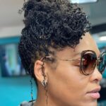 Demetria McKinney Instagram - Sending love right back out to you all for the outpouring of support in my #locjourney ! I'm nervous, excited, and overall in LOVE so far. I know there's a lot to learn, but I'm down for it! This was right after completion! ##natural hair #hair #microlocs