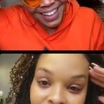 Demetria McKinney Instagram - It’s #MicroLocMonday and the day before our 2 week #LocAVersary so we jumped on a quick LIVE… #Loc-A-ByeBABY #SweetHEART ✨✨🧡💜✨✨ #MicroLocs #MicroLocsCLT #MicroLocsATL #MicroLocks #NaturalHair #Anniversary #Locs #LocJourney #MicroLocJourney #MicroLocsJourney #LocdAndLoaded #LocdAndLovingIt