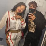 Demetria McKinney Instagram - #aboutlastnight Went out to see @newedition in concert with @cviro4real and @dallasthestylist and had such a great time! Got all #cute in #burberry and Cai rocked @fendi. Big shouts to @realjohnnygill22 #newedition #music #goodtimes #fashion #microlocs #hair #naturalhair #Fendi #concertoutfit