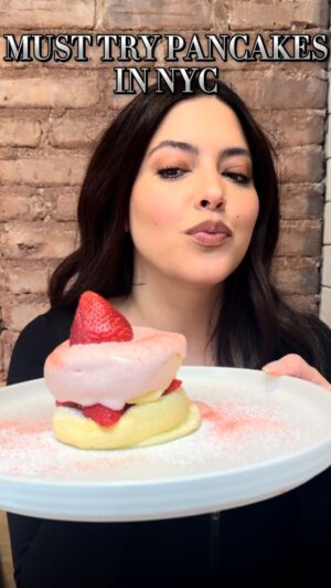 Denise Bidot Instagram - MUST TRY NYC BRUNCH SPOT ALERT‼️🚨🙌🏽

@flippersus pancakes are next level. You’re welcome 🥞🤤

#brunch #nyceats #foodie #pancakes