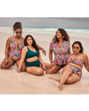 Denise Bidot Instagram - Not going to be over this shoot for a long time… hope you don’t mind more pics from the @swimsuitsforall Swim Star All Star campaign. How bad did these ladies slay!?! I mean damn, they did 👏🏼 that 👏🏼🥵🔥. 

@brittanywilborn_plusmodel @sharontheclaw @camrynmhenry I hope you book every damn job from here on out cuz you deserve it queens. I’m rooting for yall ❤️😘 

📸 @wattsupphoto 

#swimstarallstar #swimsuitsforall