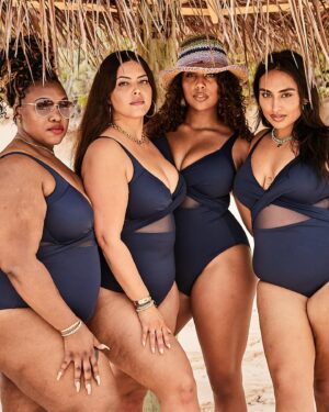 Denise Bidot Instagram - Not going to be over this shoot for a long time… hope you don’t mind more pics from the @swimsuitsforall Swim Star All Star campaign. How bad did these ladies slay!?! I mean damn, they did 👏🏼 that 👏🏼🥵🔥. 

@brittanywilborn_plusmodel @sharontheclaw @camrynmhenry I hope you book every damn job from here on out cuz you deserve it queens. I’m rooting for yall ❤️😘 

📸 @wattsupphoto 

#swimstarallstar #swimsuitsforall