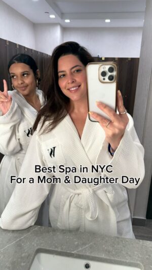 Denise Bidot Instagram - I am so happy to have found @worldspanyc !! It was THE PERFECT place to kick off Mother’s Day and @jjossymarie birthday month. The whole day was nothing short of divine. From the massages, to the facilities, to the staff, and the food and drinks… seriously WOW. Beyond grateful for the hospitality @worldspanyc , thank you so much! 

If you need the perfect gift for Mothers Day, or anything else, this is definitely it. 🤍🧖🏼‍♀️🙌🏽