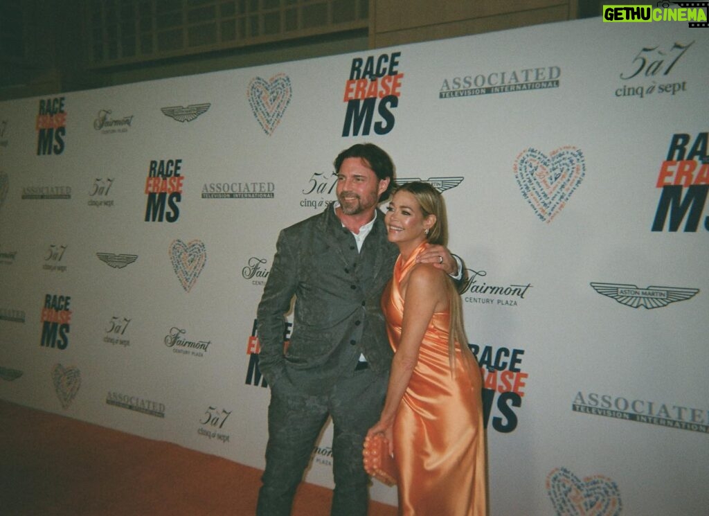 Denise Richards Instagram - FBF to this amazing night with my hubby 🧡🧡
