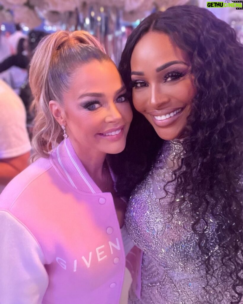 Denise Richards Instagram - Loved hanging with @cynthiabailey !! And thanks for having me @kylerichards18 had the best time 💗💗✨