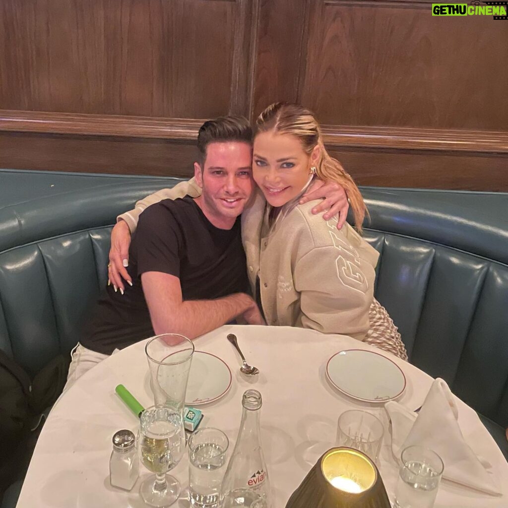 Denise Richards Instagram - About last night…. Dinner with @joshflagg1 .. if the walls could talk🌟 so fun josheee