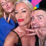 Denise Van Outen Instagram - Video shoot🎥 ‘DISCOLISCIOUS’ dance track filmed @maggies_club London with @sweeneyldn 🔥. Styling @thomothestylist 💥wearing @monikabereza @honeybirdette Glam 💥 @livdaveymakeup using @iconic.london @ciatelondon director💥 @leecheney_ 🫶🏼. Video coming soon, single release next month (my collaboration with @angelleemusic 💜) 🚀 images @brett_d_cove 📸 ( God loves a trier…. I love a harness😜)