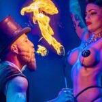Denise Van Outen Instagram - @proudcabaret @proud.city SATURDAY 3RD AUGUST burlesque cabaret show (over 18s only) Due to demand the venue have a second release of tickets . Link in bio 👠💋 - dinner & show #burlesque #allstars