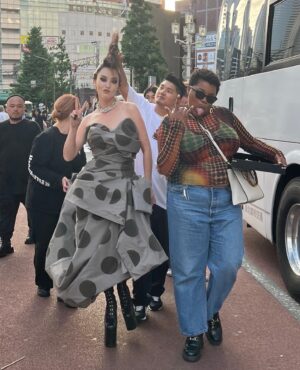 Devon Aoki Instagram - Tokyo with the illest @xiangyu_liu @gabriellak_j @anatakahashiii @issac_yu @imurillo @yukinosaurus @voguemagazine Vogue September Issue!!! So excited to be a part of this one! 💗