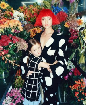 Devon Aoki Instagram - Floral fantasia courtesy of Makoto Azuma with my baby girl Eleanor for Vogue…out now! Thank you to the most amazing dream team Theo Liu, Gabriella Karefa-Johnson, Anna Wintour and @voguemagazine for an incredible trip to Tokyo!  Vogue // @voguemagazine
Photographer: Theo Liu // @xiangyu_liu
Fashion Editor: Gabriella Karefa-Johnson // @gabriellak_j
Casting Director: Ignacio Murillo // @imurillo 
Visuals Director: Yukino // @yukinosaurus 
Hair: Issac Yu // @issac_yu
Makeup: Ana Takahashi // @anatakahashiii
Production: Babylon // @babylon 
Hospitality Partner: HOSHINOYA Tokyo // @Hoshinoya.official 
Associate Visuals Editor: Fabbiola Romain // @fabbiolaromain matching outfits @marni