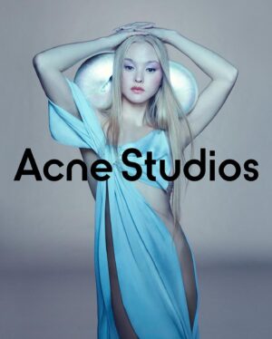 Devon Aoki Instagram - 💗💗💗thank you @acnestudios  Photography: @CarlijnJacobs
Stylist: @Leopolda.Duchemin
Hair: @OlivierSchawalder
Make-Up: @Masae__Ito
Set Design: @Sophear_Van
Casting: @gkldprojects
Nails: #YvettGarcia (@Yvett_G) @itsdrewhunter