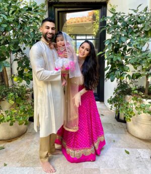 Dhar Mann Instagram - May the bright lights of Diwali spread peace, love, health and happiness into your life. God bless you and happy Diwali from my little family to yours 🙏🏽❤️