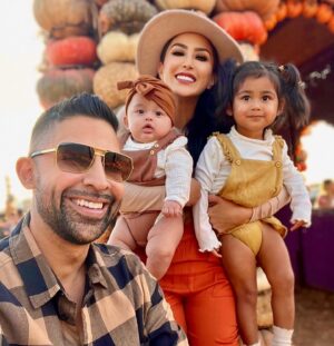 Dhar Mann Instagram - We picked the cutest 2 pumpkins in the patch 🎃🎃❤️