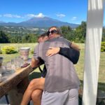 Diana Bolocco Instagram - La verdad es que esta secuencia de fotos merece quedar fija en mi feed. Puro amor en Puerto a Octay con mi Dieguito. ❤️❤️❤️❤️ Acierto fotógrafico de @sergioariasmarchant