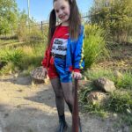 Diana Bolocco Instagram - Mi Harley Quinn…. 🥰Awww #felizhalloween 🎃🎃🎃