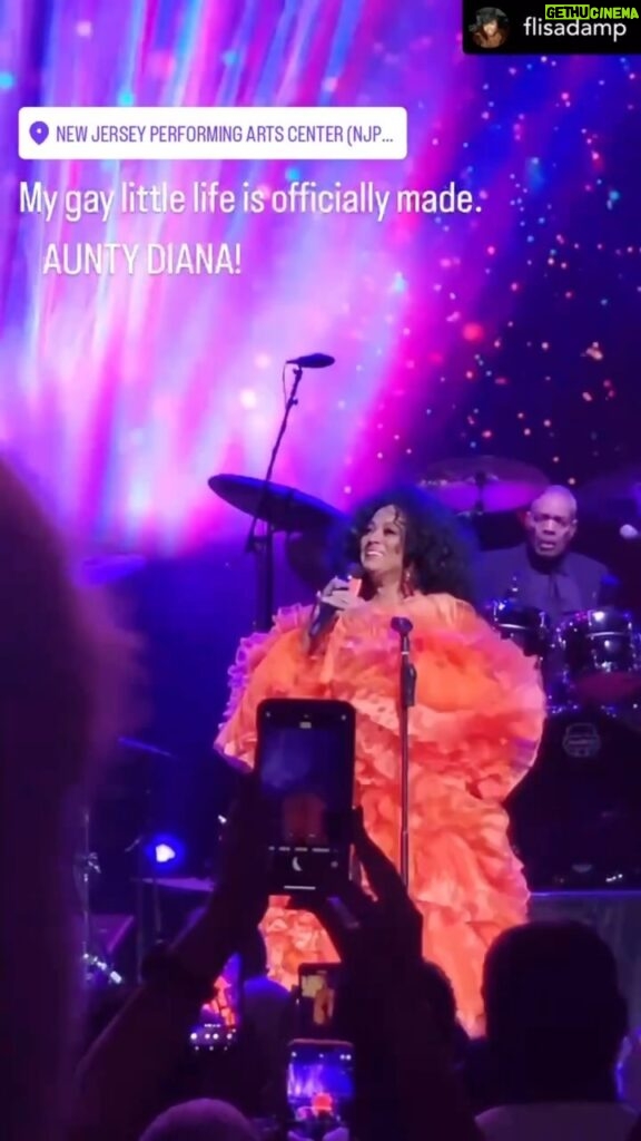 Diana Ross Instagram - A night filled with songs, smiles and memories to last a lifetime. Thank you to everyone who came to @njpac to share your happiness with me. #dianaross #legacy2024 #dianarossthankyou