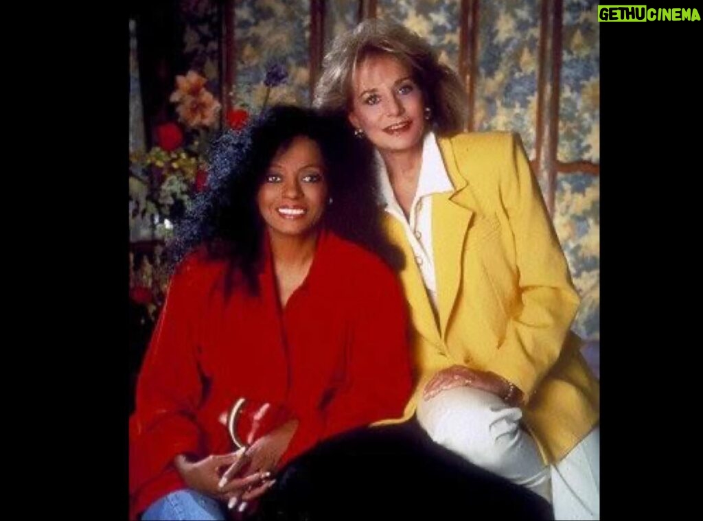 Diana Ross Instagram - I have met some incredible people in my life. Barbara Walters was by far the most amazing, inspiring, influential, and gracious person / woman I have had the privilege to know. I am lucky to have had many conversations with her, each with great meaning to my life and my career. She was a trailblazer. A history maker. An icon. A legend. And one of the most influential voices of our time. I send my love and condolences to Barbara's family.