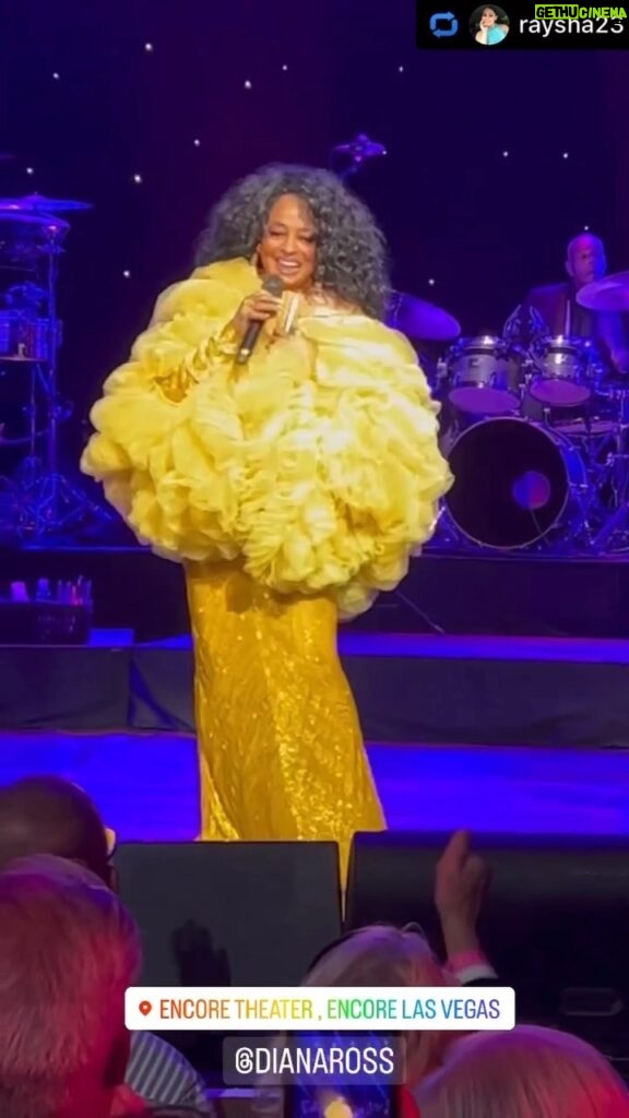 Diana Ross Instagram - We had so much fun last night at the @encoretheater.wynn inside @wynnlasvegas. I am so grateful to everyone who came. There are only 2 shows left in my @vegas residency and I would love to see you... Link in bio. #dianaross #dianarossthankyou #vegas Remaining shows: Tomorrow, September 30 Saturday, October 1