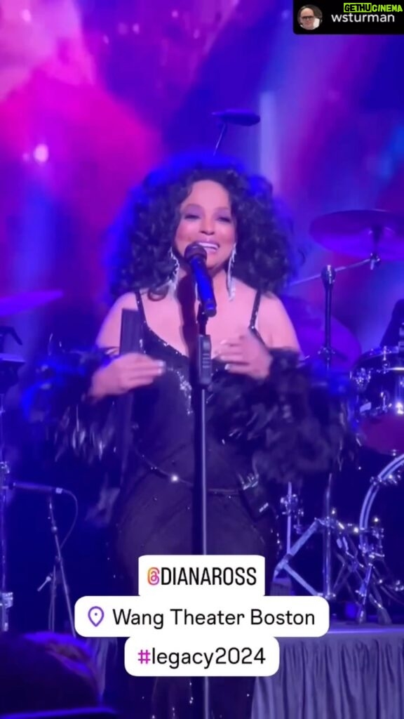 Diana Ross Instagram - Thank you to everyone at @bochcenter for “taking me higher.” We made wonderful memories together. #dianaross #legacy2024 #dianarossthankyou