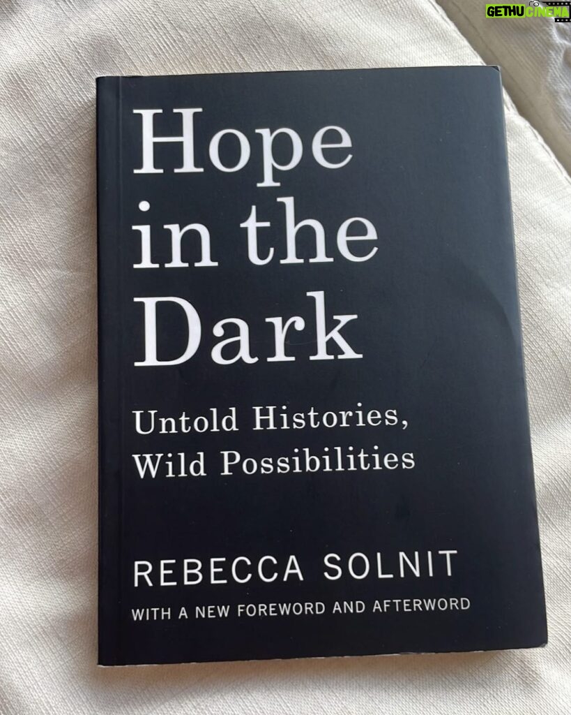 Diana Silvers Instagram - “Your opponents would love you to believe that it’s hopeless, that you have no power, that there’s no reason to act, that you can’t win. Hope is a gift you don’t have to surrender, a power you don’t have to throw away. And though hope can be an act of defiance, defiance isn’t enough reason to hope. But there are good reasons.” - Rebecca Solnit I am angry. I am sorrowful. I am devastated. But I am hopeful. We are going to fight this blatant crime against women and humanity tooth and nail. VOTE IN EVERY ELECTION. THIS IS WHY IT MATTERS.