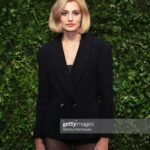 Diana Silvers Instagram – Oh yeah i’m blonde! Merci @chanelofficial for having me at the Tribeca dinner 🖤 @tribeca