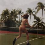 Diana Silvers Instagram – #backtomyroots #tennis4life #🎾 #loveall