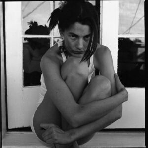 Diana Silvers Instagram - Self portrait. Developed in the kitchen sink, scanned at home by yours truly. A true self portrait… 🥸