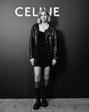 Diana Silvers Instagram - Thank you for having me @hedislimane @celine xx #celinehomme #dysfunctionalbauhaus