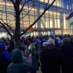 Diane Guerrero Instagram - We were out hundreds strong at @citi HQ in NYC. No business as usual for financial partners in genocide. Keep divesting! Keep the pressure. The erasure of our Palestinian siblings has to stop. We need a CeaseFire Now! End to APARTHEID and the occupation.